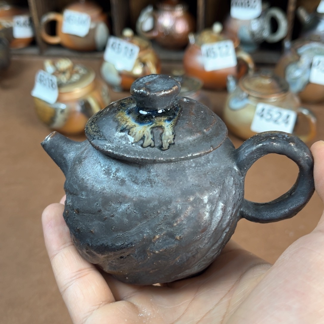 杯柴烧茶器主人壶