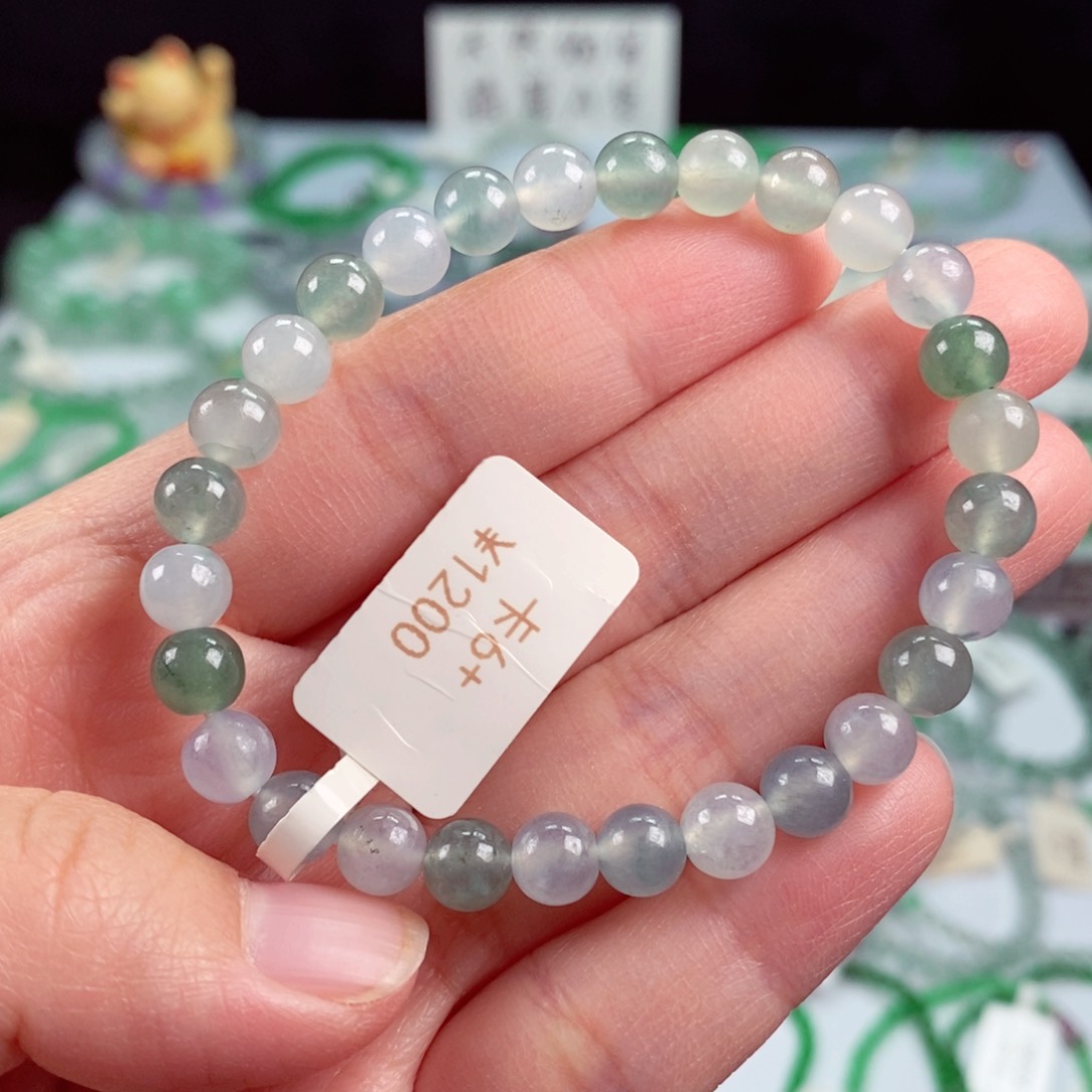 未镶嵌手链翡翠卡6.6