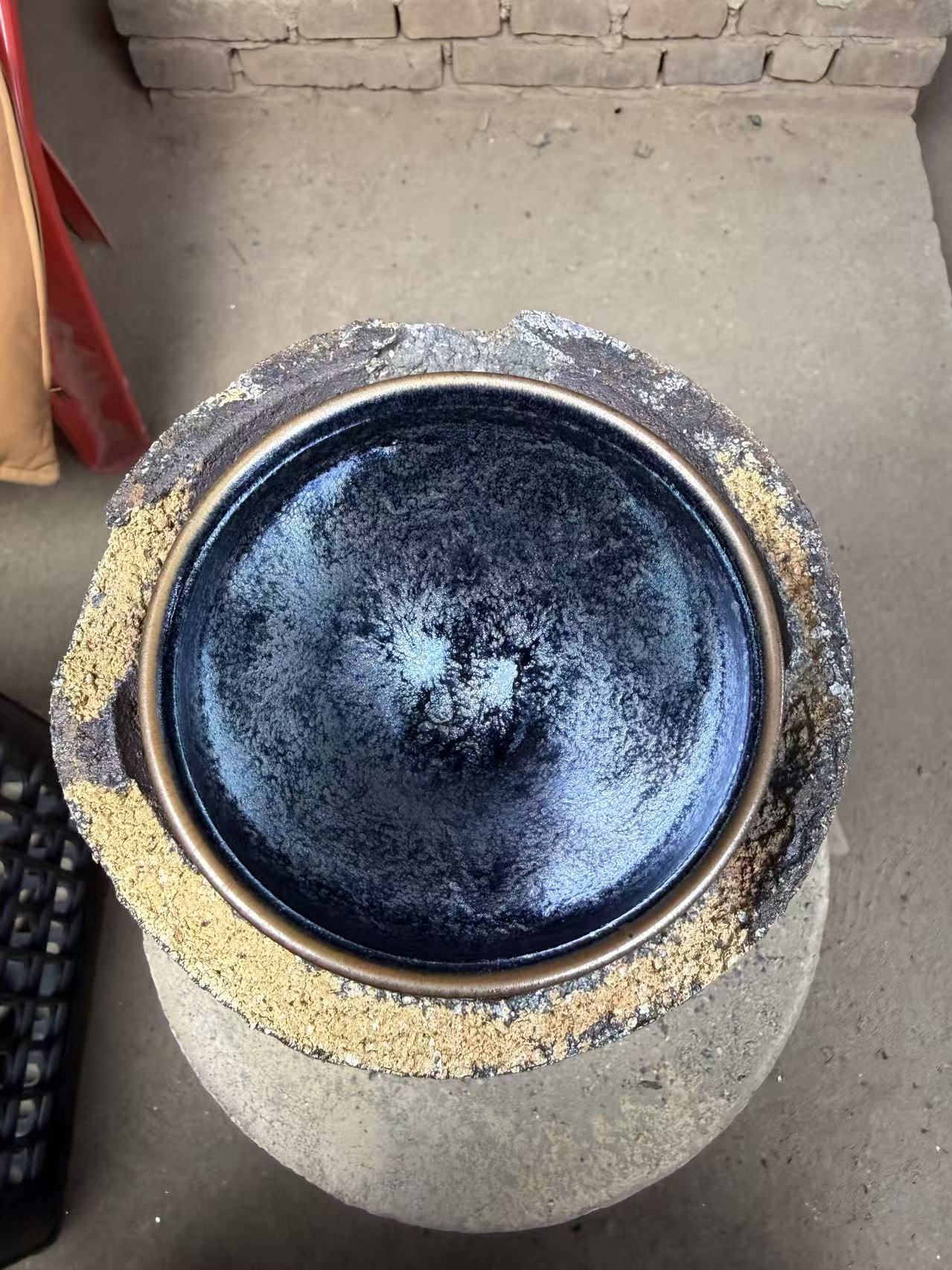 建盏主人杯【蓝云母】电烧专用茶具