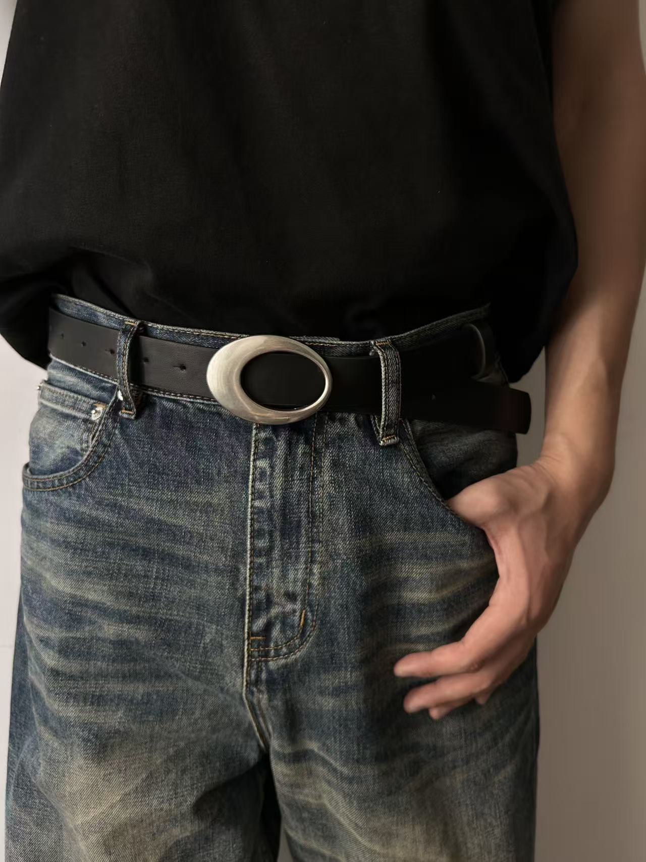 Cleanfit 小众腰带百搭设计高级感男女皮带