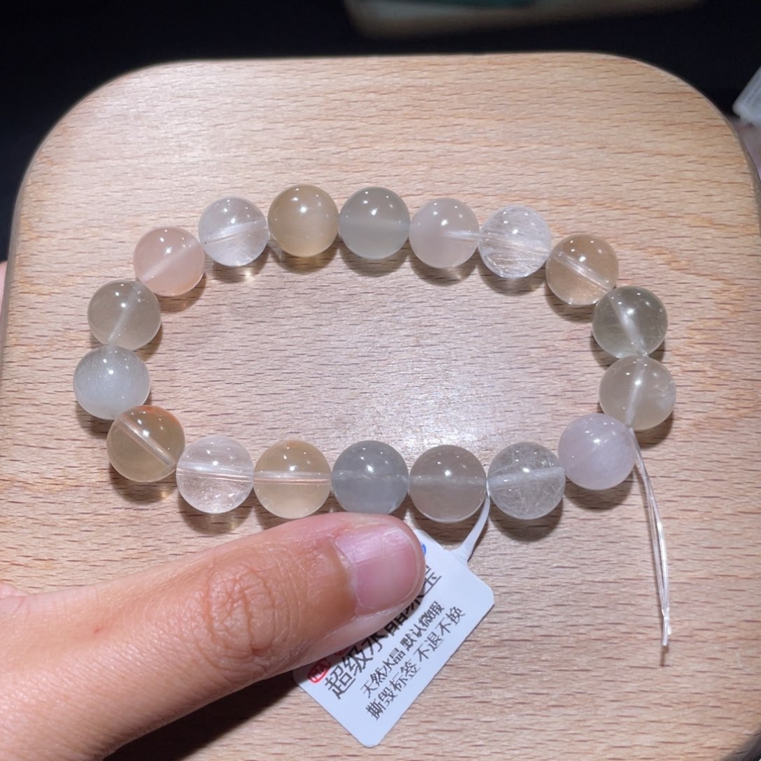 水晶手串未镶嵌154号多样性发货一T 10+