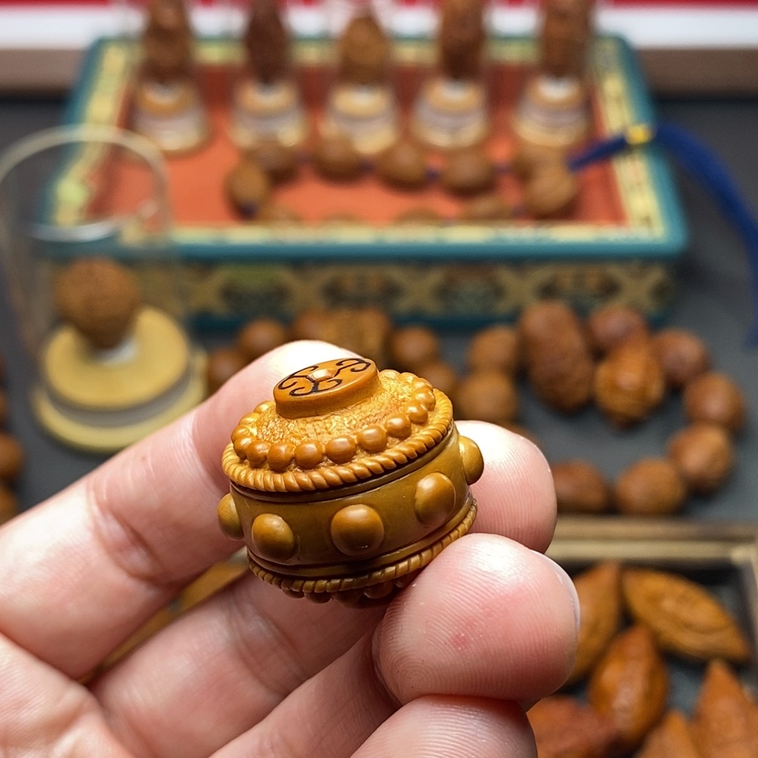 橄榄核手串/手链小*安橄榄核雕橄榄核雕