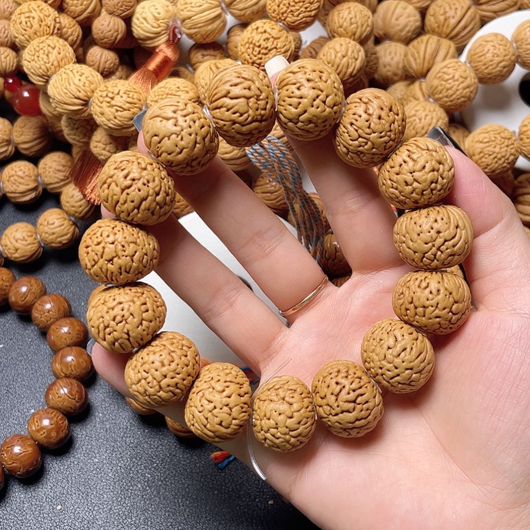 梦***山桃核手串苹果手串