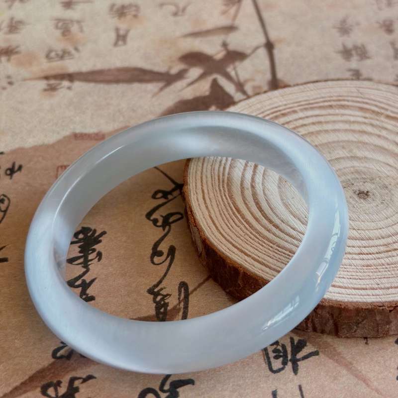 天然辰砂禾下精美文玩手镯DL-0019