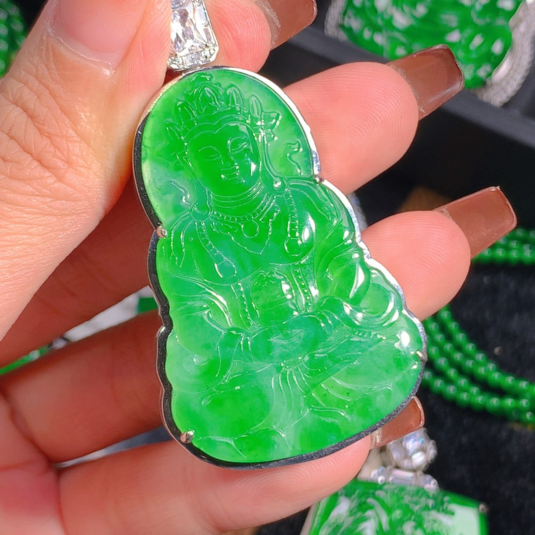 翡翠吊坠(不含链)未镶嵌