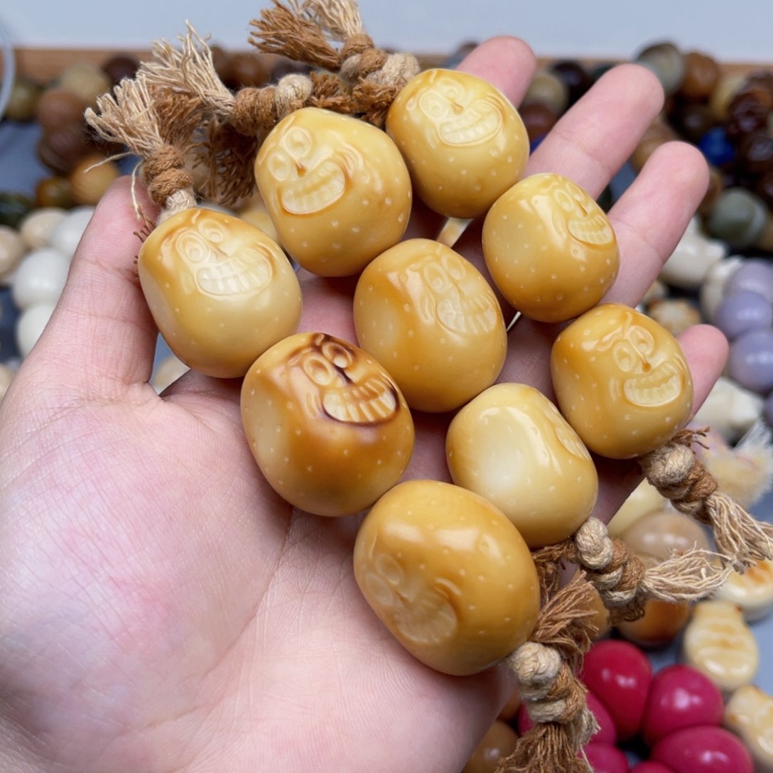 吊坠菩提根/象牙果B260土豆25左右微瑕一串随机