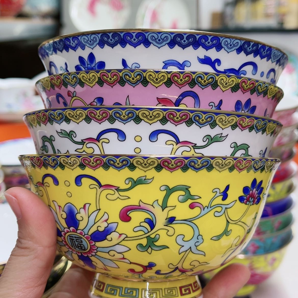 【闪购商品】珐琅5寸4个……………………