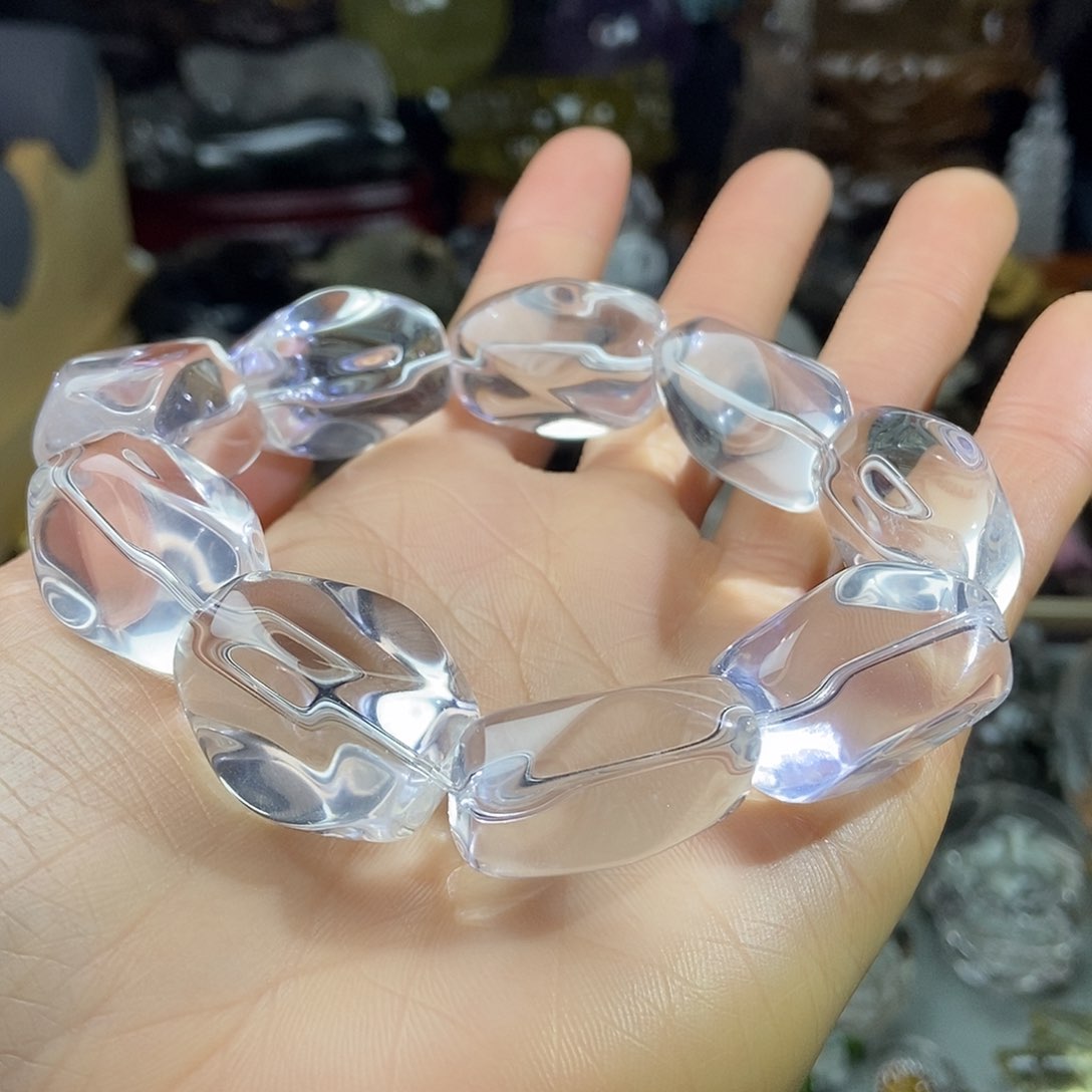 水晶套链未镶嵌水晶手链