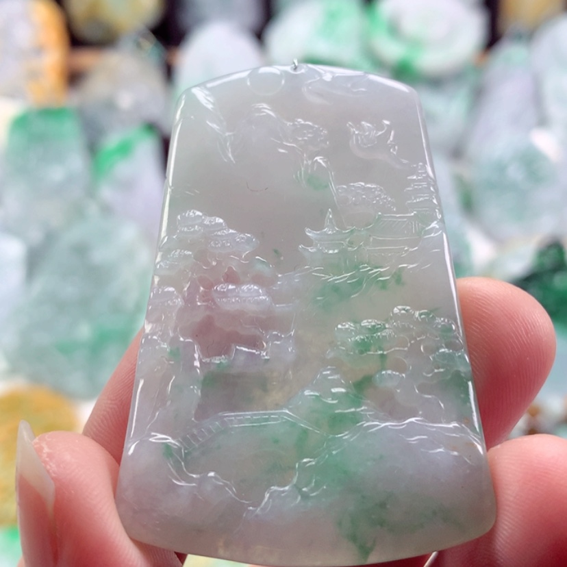 【闪购商品】翡翠吊坠(不含链)未镶嵌