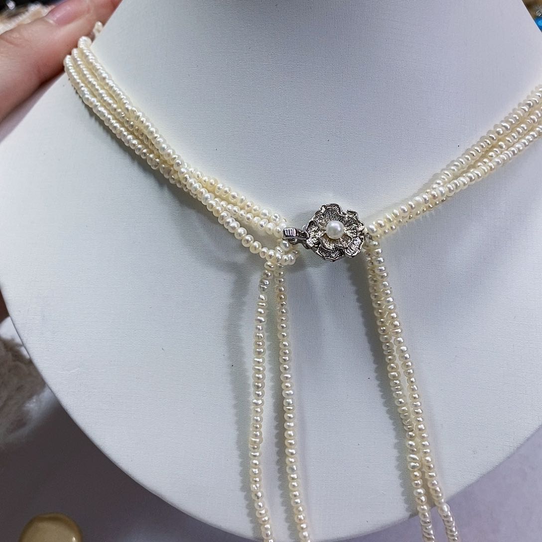 淡水珍珠日本琵琶湖特价冲单子5层不退换未镶嵌