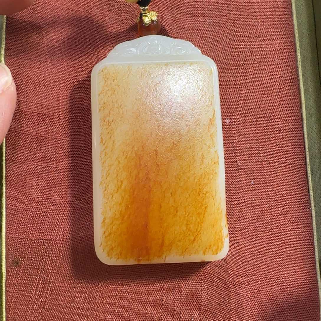 和田玉挂件未镶嵌