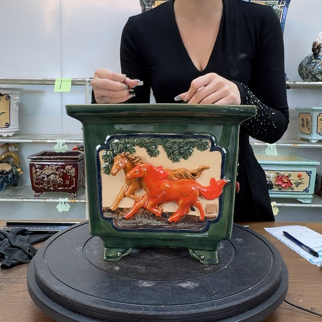 贝***通四方盆内口20深度20