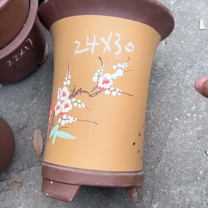 紫砂花盆特价清仓