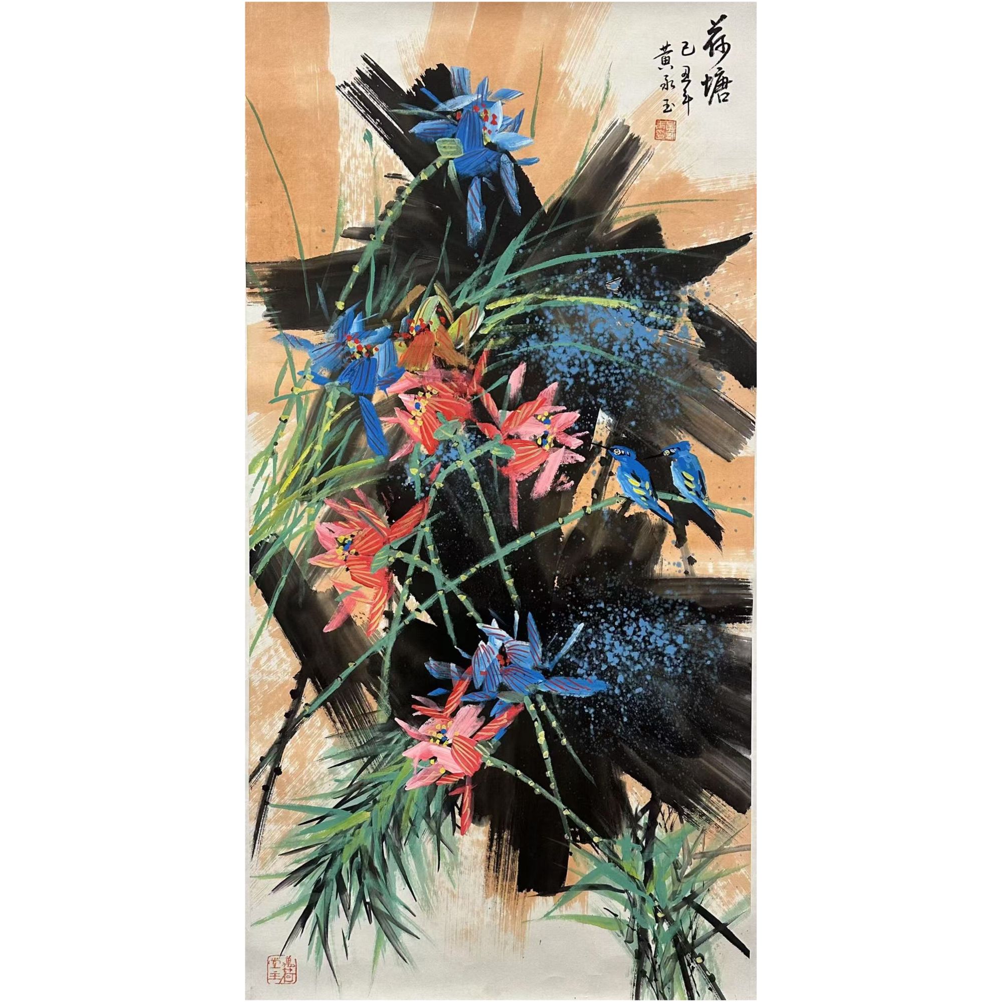 【花鸟】  100×50   CP-40056   画片