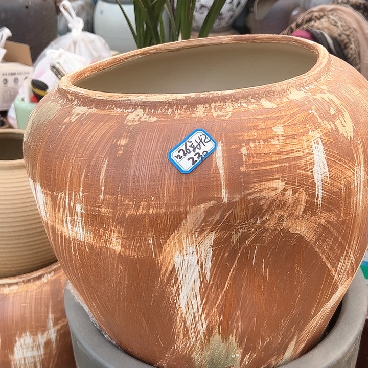 陶瓷景德镇精品花盆栽适合盆