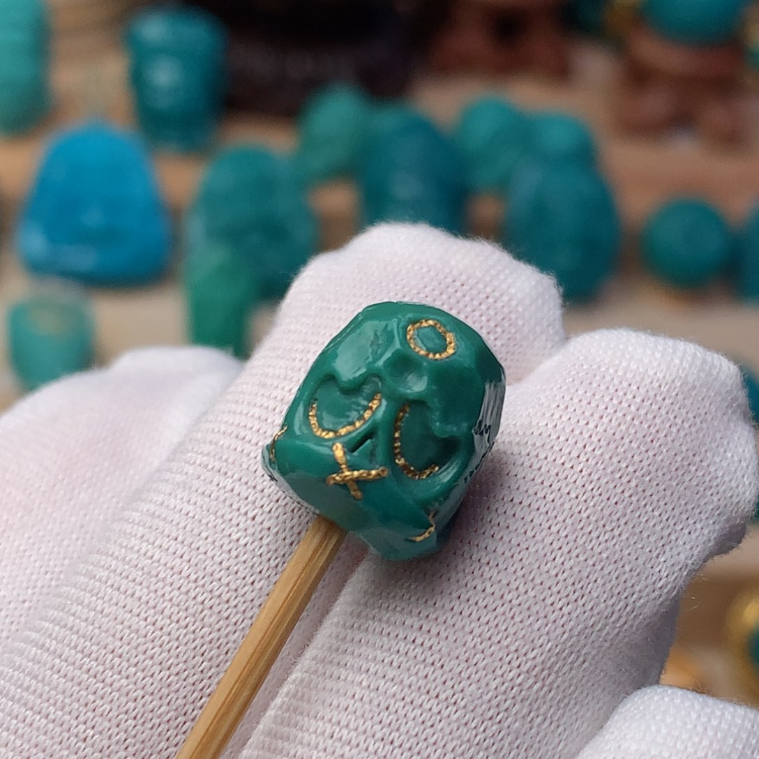 绿松石珠宝奇石未镶嵌