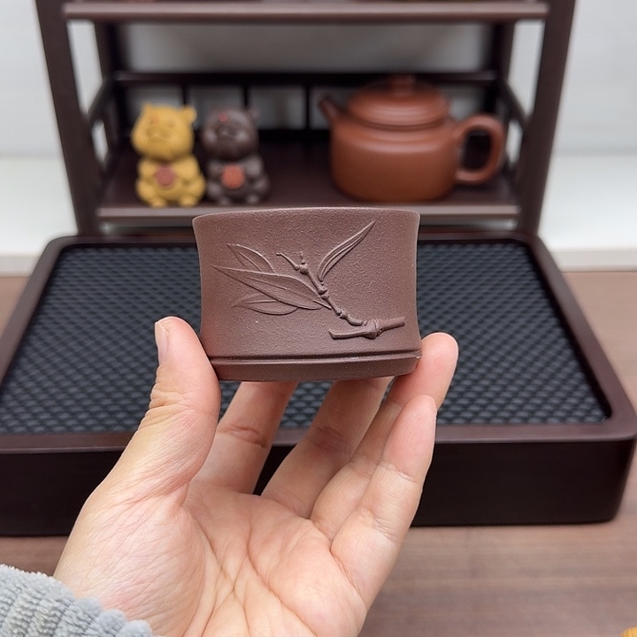 紫泥茶案主人杯主人杯