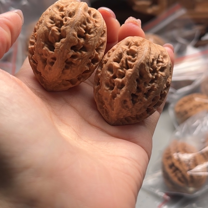 文玩核桃把件关东木子楸百核95