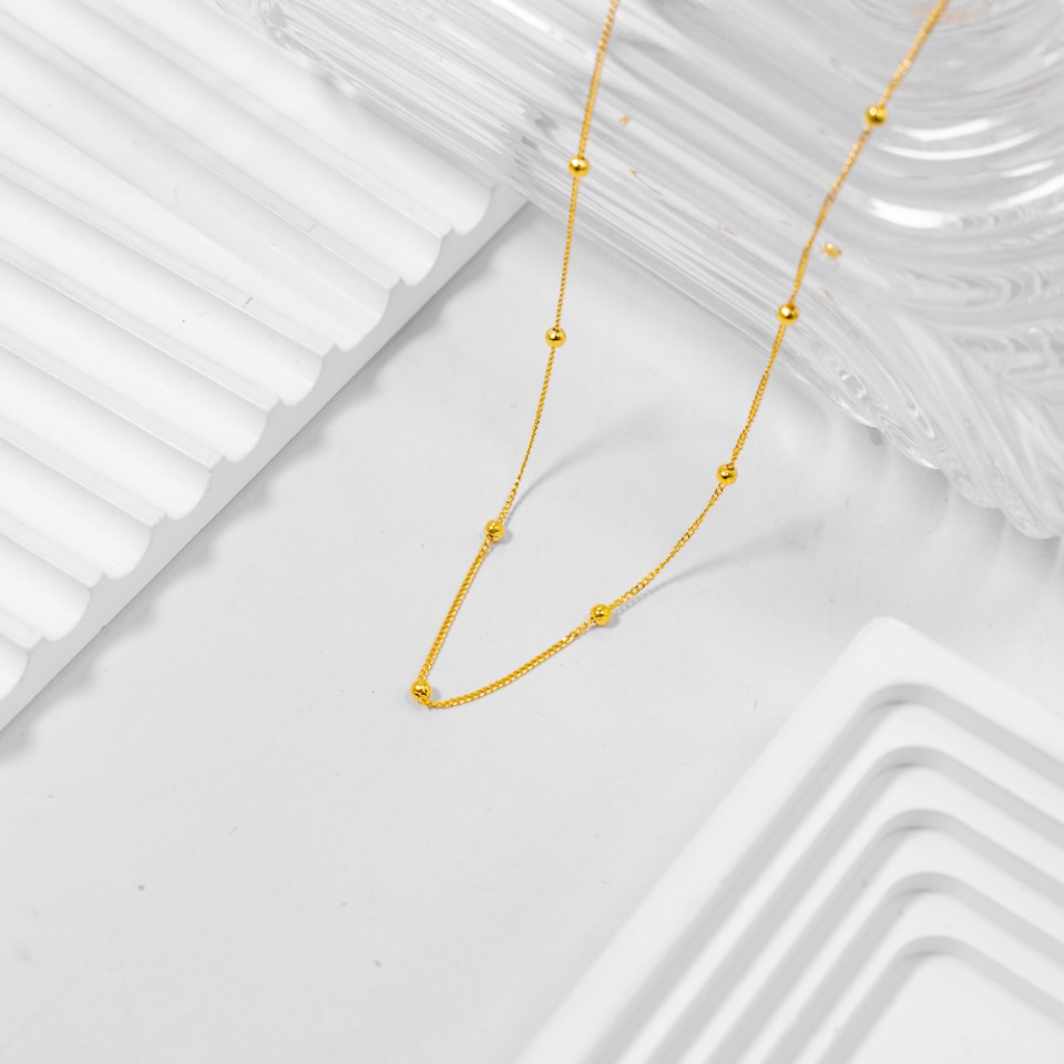 坠链均足银 足银细链  11