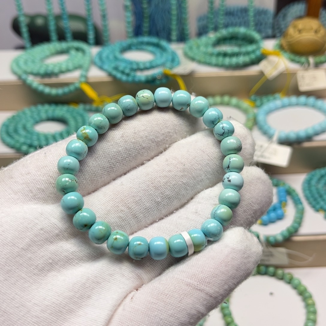 绿松石未镶嵌手链