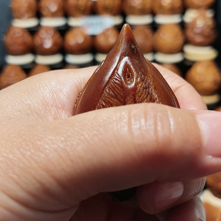 橄榄核把件生命单科022