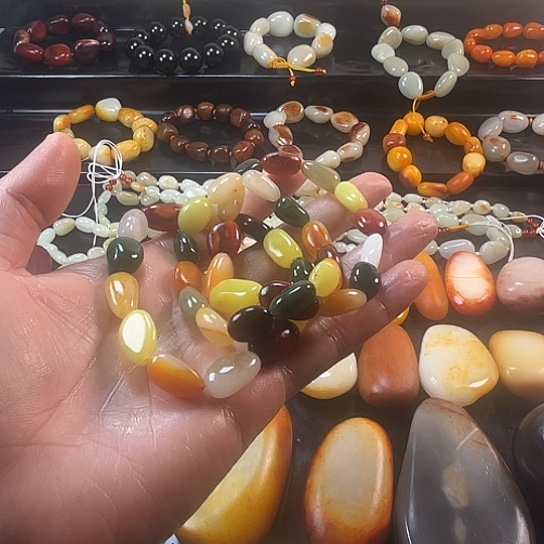 学***渣和田玉未镶嵌挂件