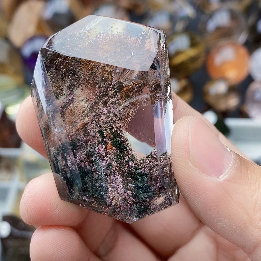 水晶天然水晶透亮光泽未镶嵌梵****葵