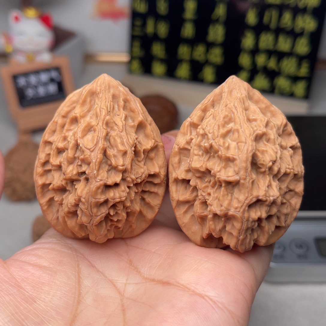 文玩核桃把件朱雀