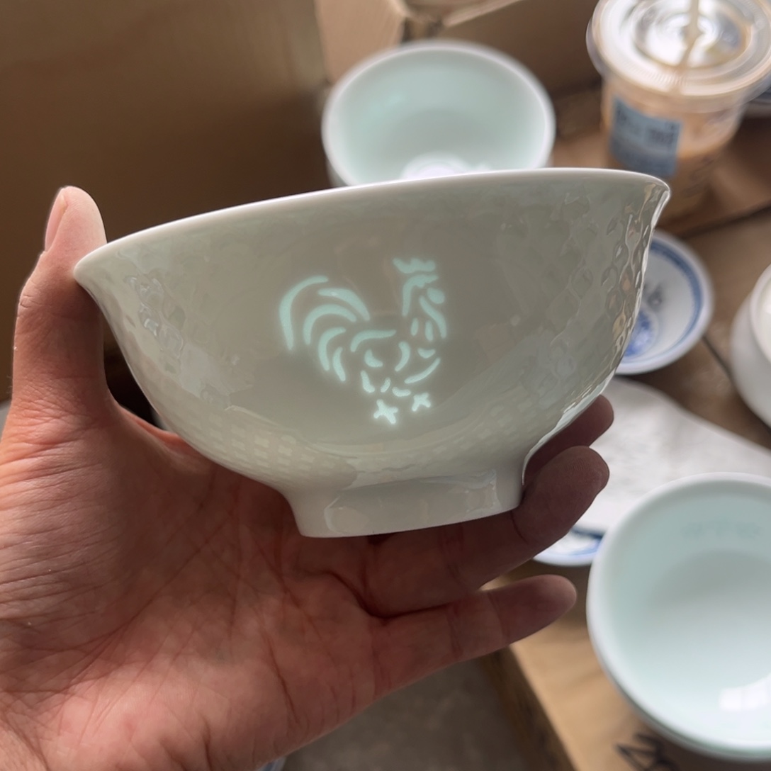 瓷片景德镇高温细白瓷餐具