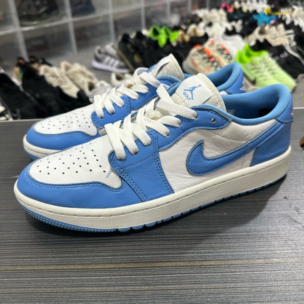 95新 maje 42.5码/Air Jordan 1 生活休闲鞋 北卡蓝 929 男款