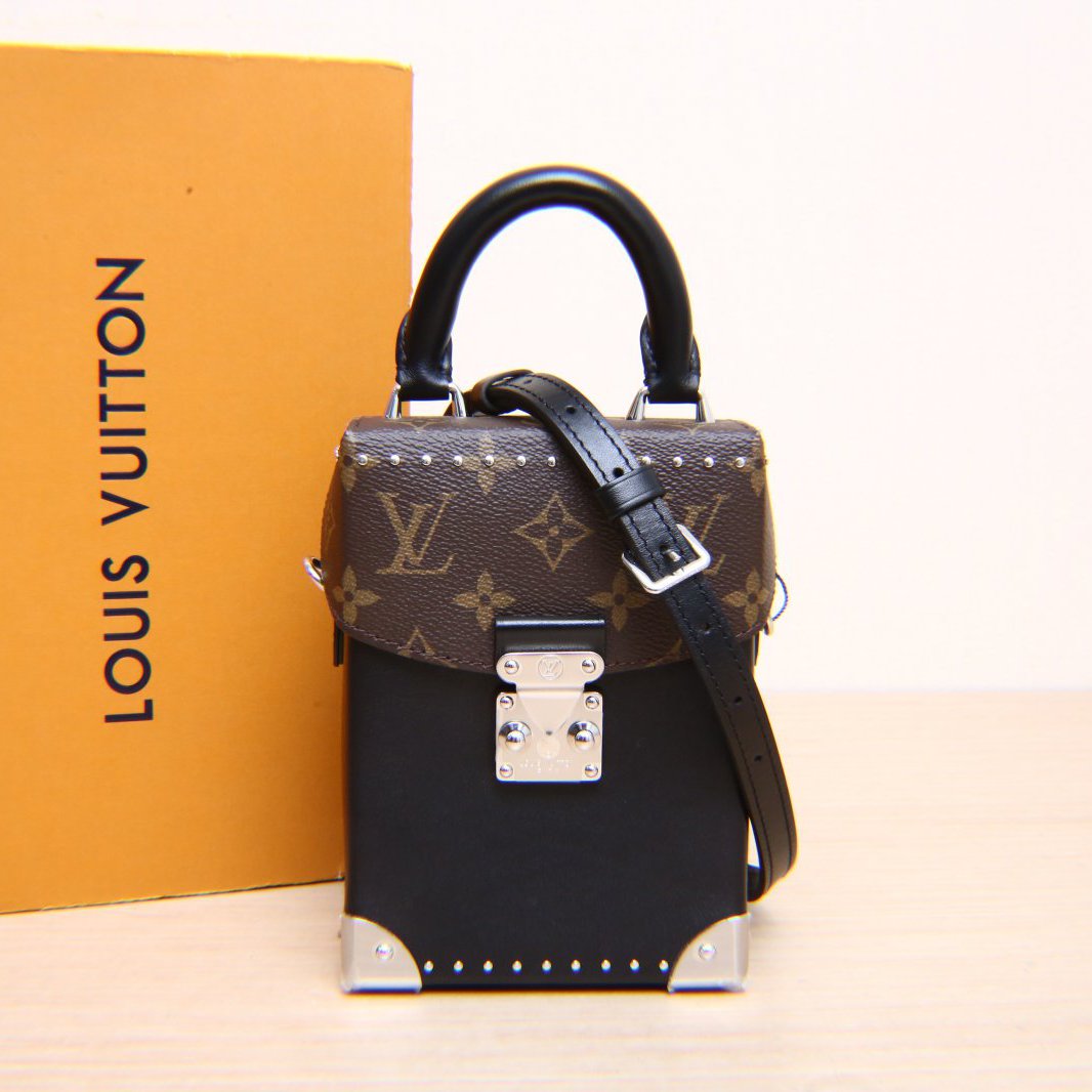 99新 LouisVuitton/路易威登 活动 小花柳  芯片 相机盒子包
