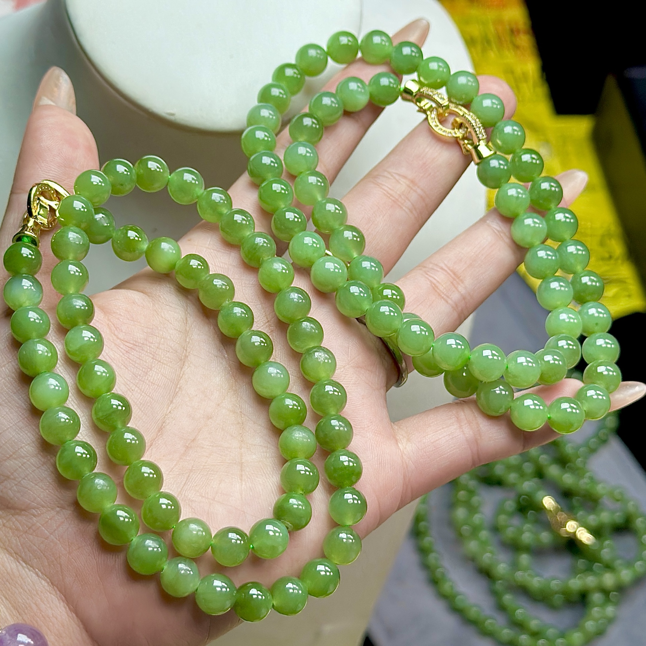 【CH】和田玉项链（多样性发其一）