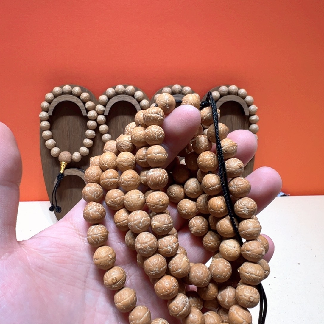 桃***爹吊坠凤眼菩提10.5mm凤眼菩提108