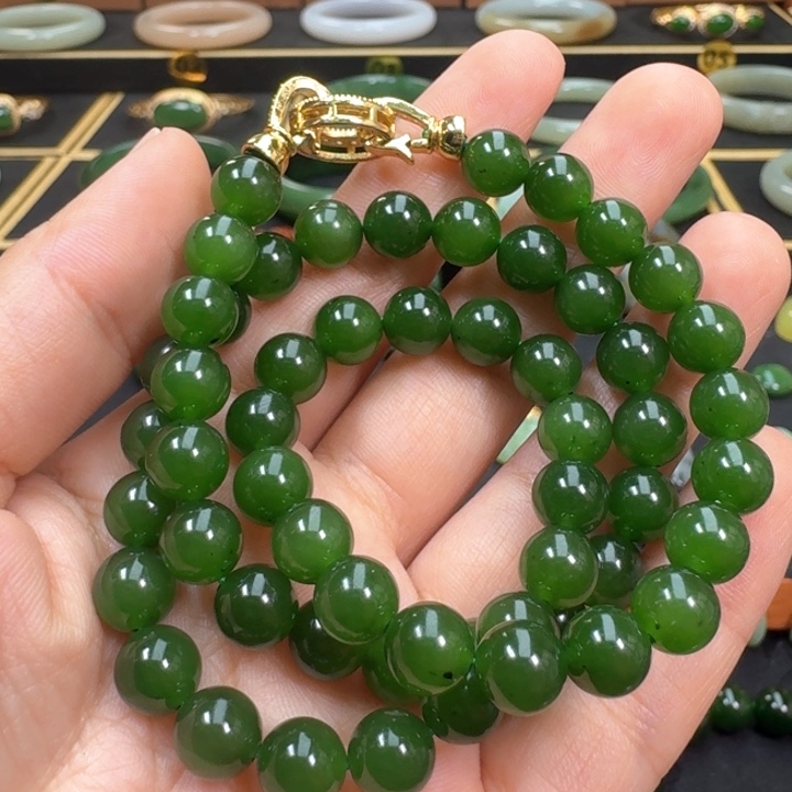 和田玉手串未镶嵌拍前请仔细阅读购买协议