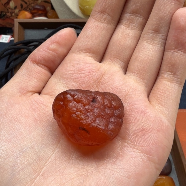 蜜蜡未镶嵌吊坠(赠链)