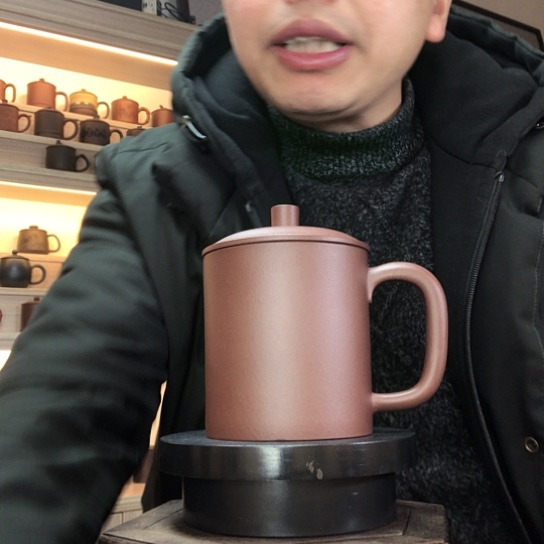 底槽青茶杯办公杯容量500