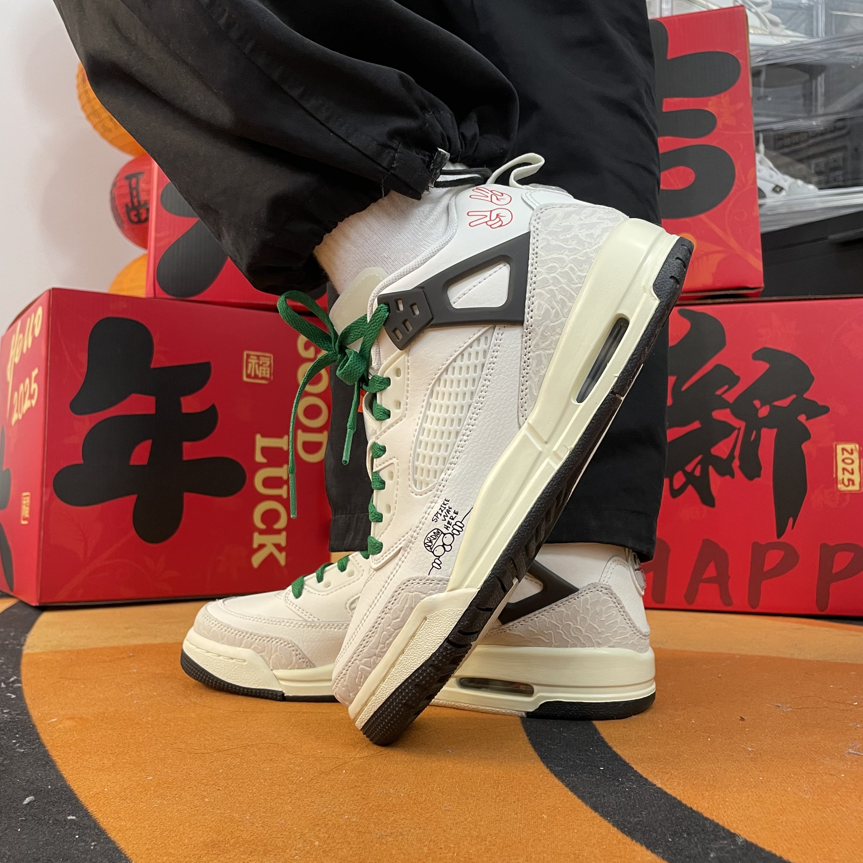 NIKE耐克女鞋JORDAN SPIZIKE LOW 乔丹篮球鞋HQ1670-183