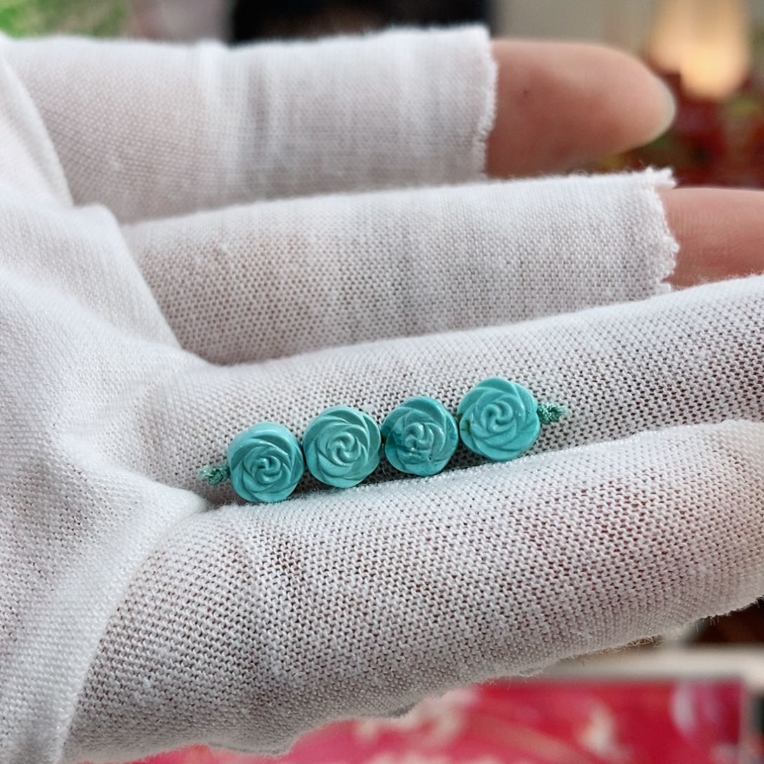 绿松石珠宝奇石未镶嵌