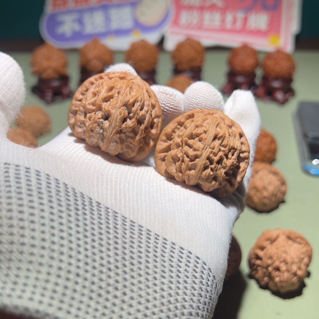 o***o把件文玩核桃39白狮子老款