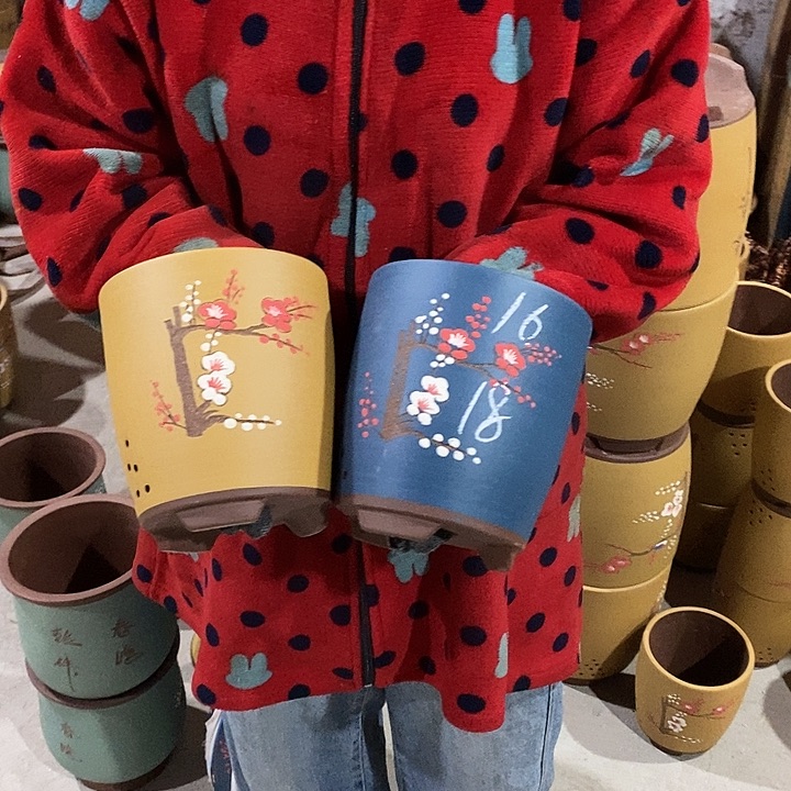 花盆紫砂紫砂花盆