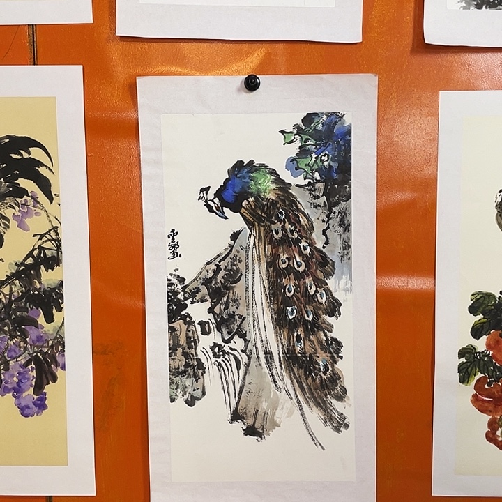 国画张圣敏先生纯手绘作品