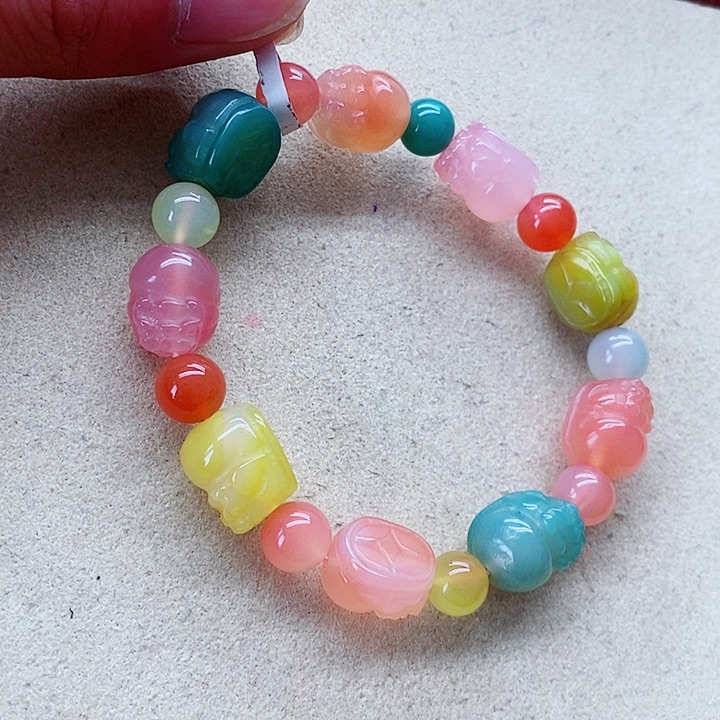 玛瑙未镶嵌手饰盐源062