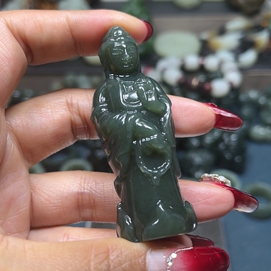 和田玉挂件未镶嵌