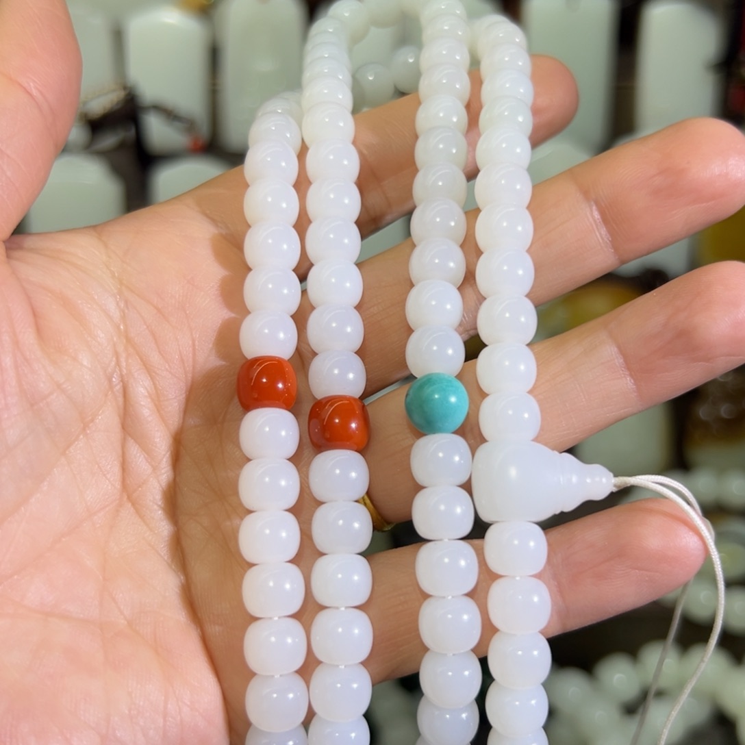 和田玉手链未镶嵌得**哪