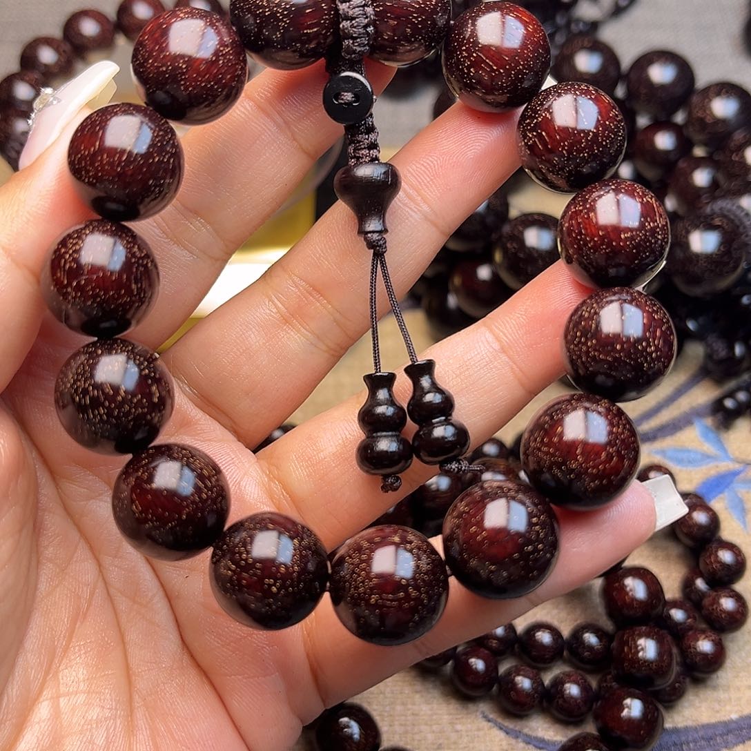 檀香紫檀（小叶紫檀）1.5 15颗满星