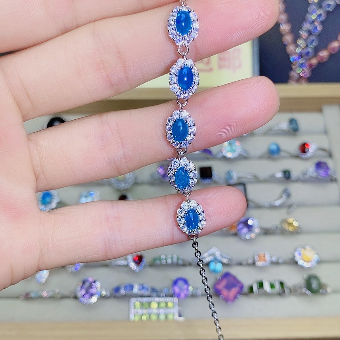 欧泊未镶嵌手链458