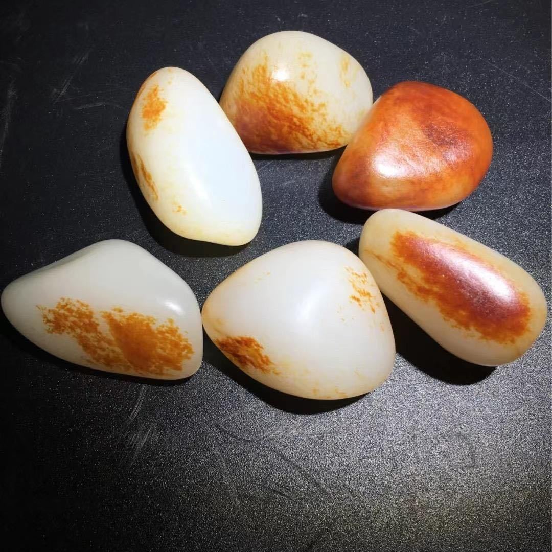 新疆戈壁三彩 昆仑山脉 盆景石 奇石【直播选中 所拍所得】