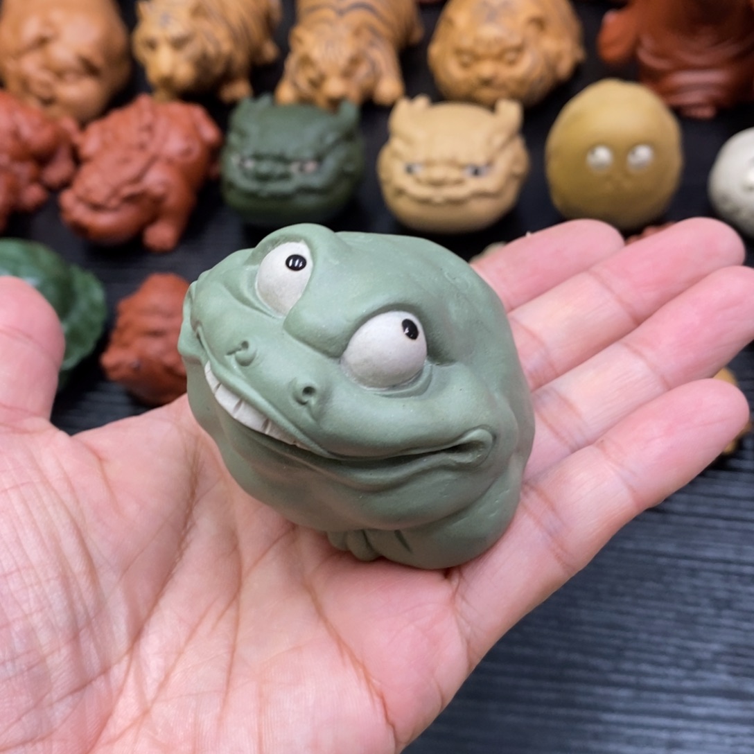 紫砂茶宠心眼多多