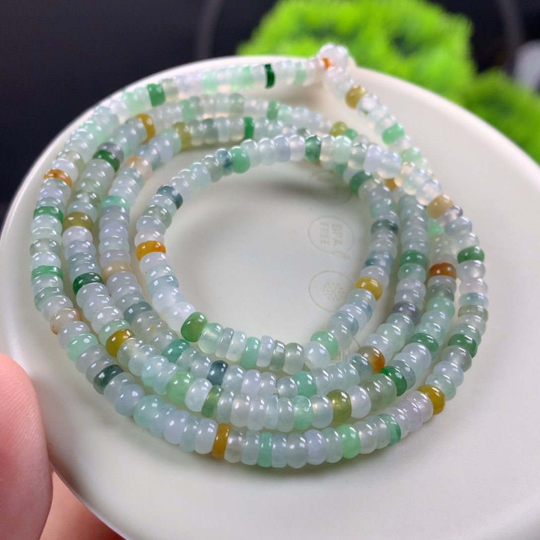翡翠未镶嵌手链卡4