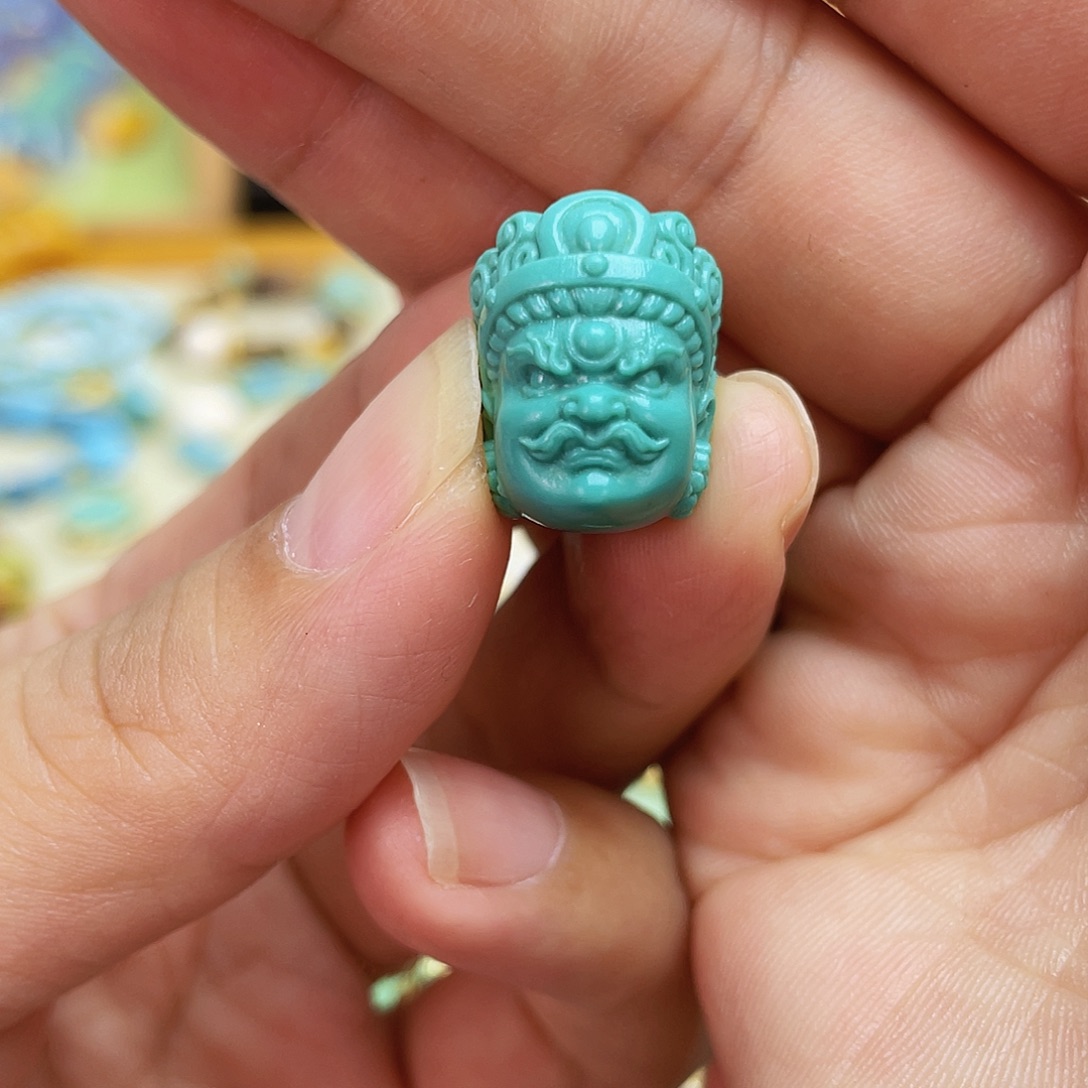 绿松石未镶嵌吊坠(不含链)